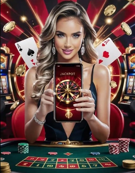 Three Card Poker table layout showing player and dealer positions